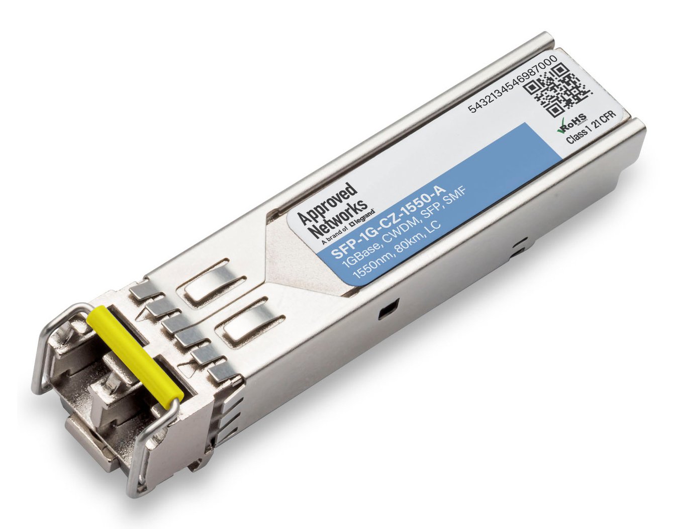 LEGRAND - APPROVED SFP-1G-CZ-1550-A network transceiver module Fiber optic 1250 Mbit/s 1550 nm