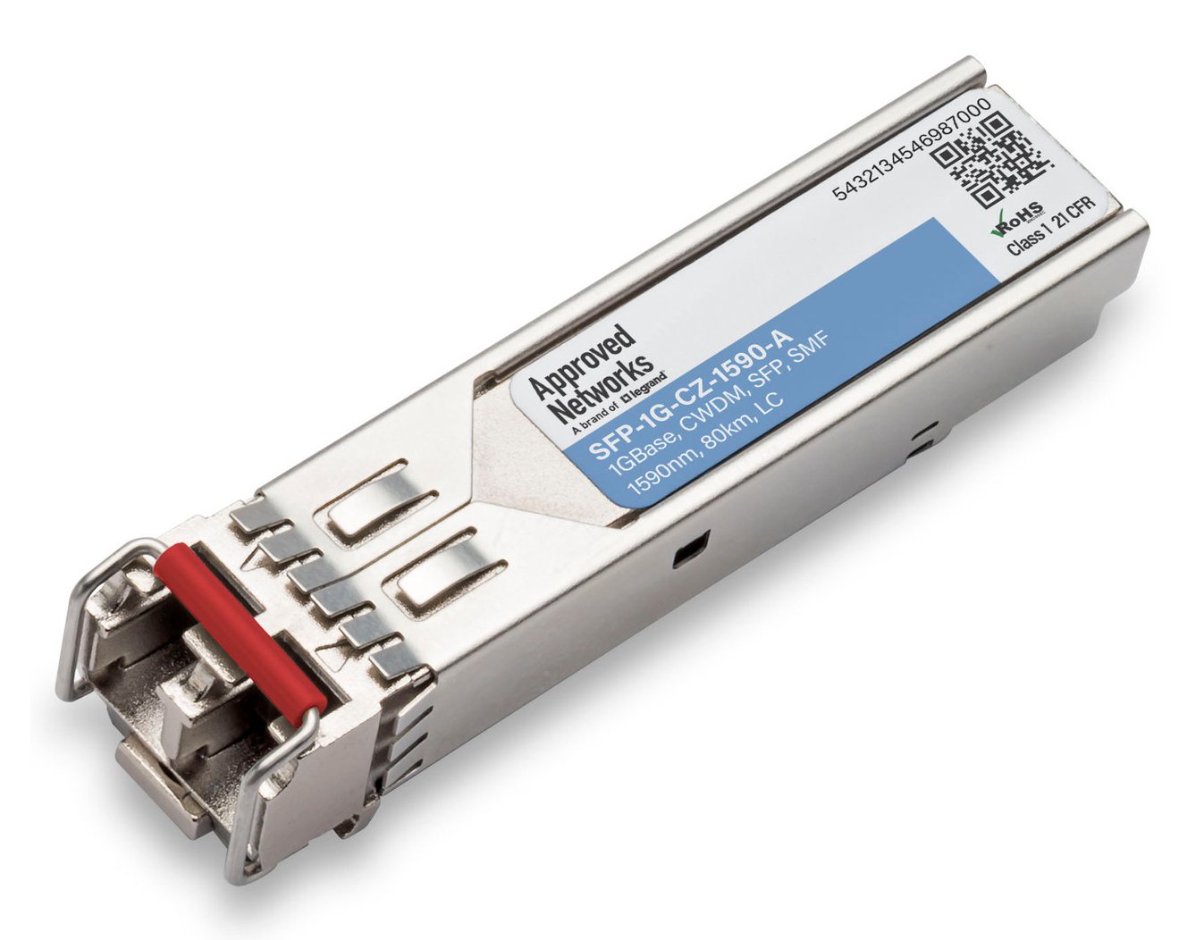 LEGRAND - APPROVED SFP-1G-CZ-1590-A network transceiver module Fiber optic 1250 Mbit/s 1590 nm