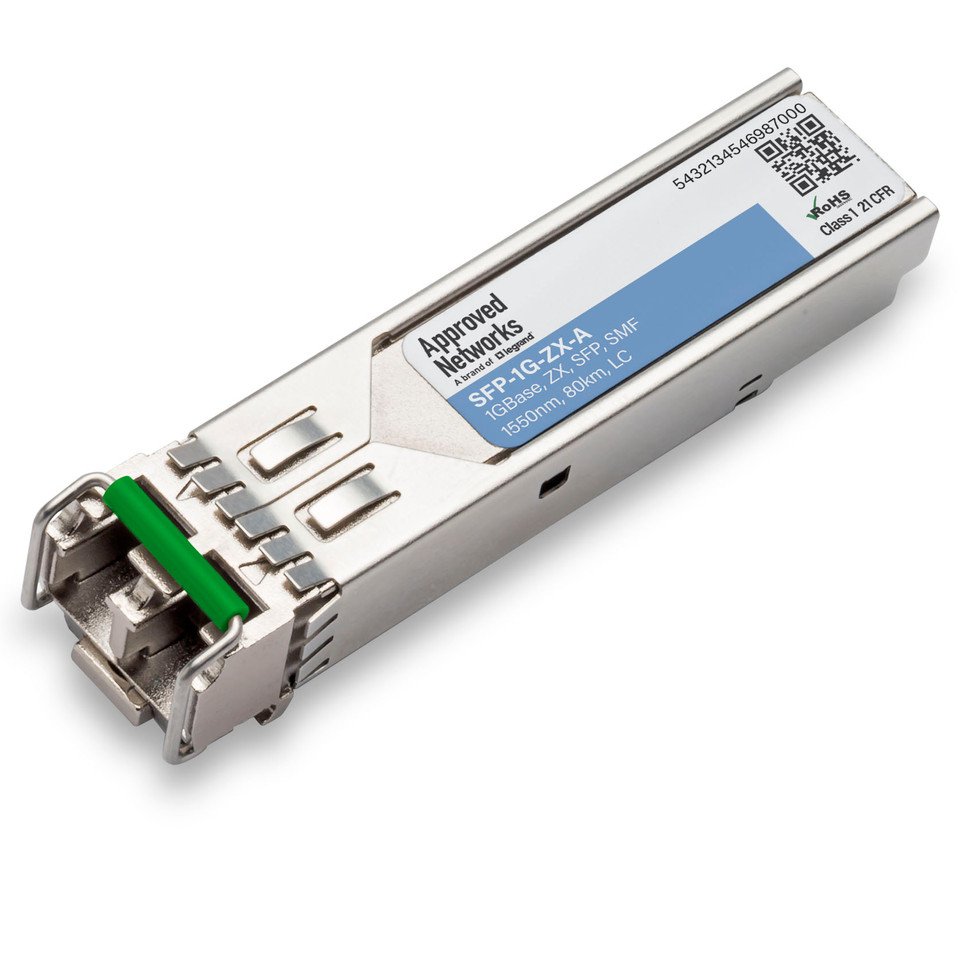 LEGRAND - APPROVED SFP-1G-ZX-A network transceiver module Fiber optic 10000 Mbit/s 1550 nm