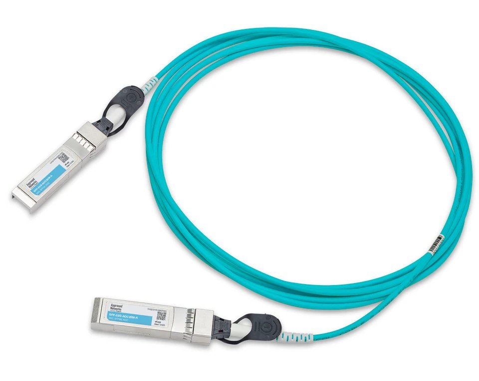 LEGRAND - APPROVED SFP25G-AOC InfiniBand/fibre optic cable 25 m SFP28 Aqua colour SFP-25G-AOC25M-A