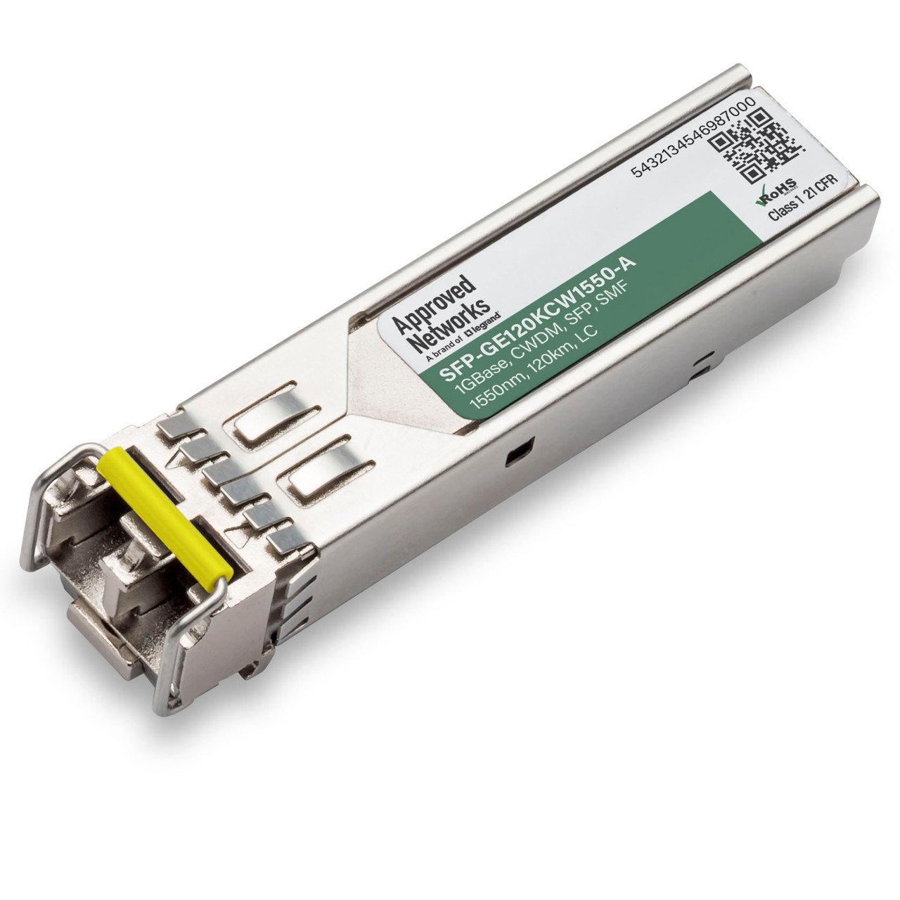 LEGRAND - APPROVED SFP-GE120KCW1550-A network transceiver module Fiber optic 1250 Mbit/s 1550 nm