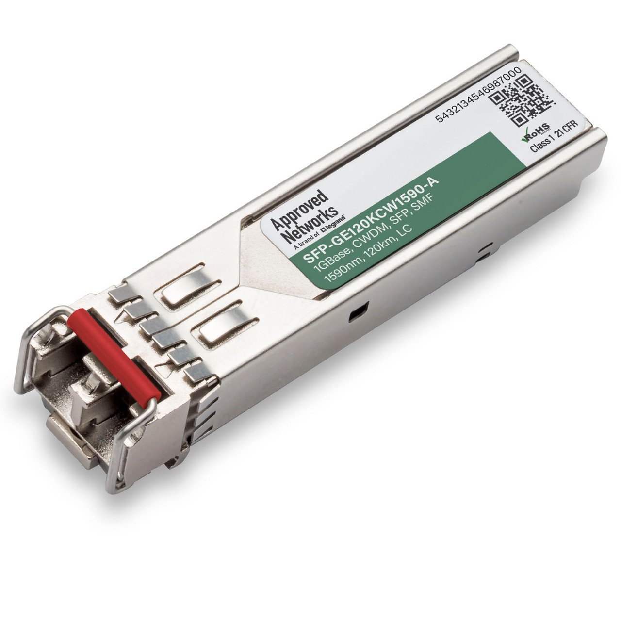 LEGRAND - APPROVED SFP-GE120KCW1590-A network transceiver module Fiber optic 1250 Mbit/s 1590 nm