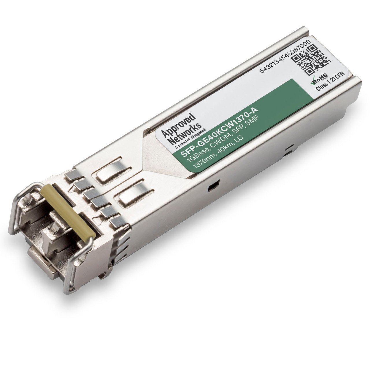 LEGRAND - APPROVED SFP-GE40KCW1370-A network transceiver module Fiber optic 1250 Mbit/s 1370 nm