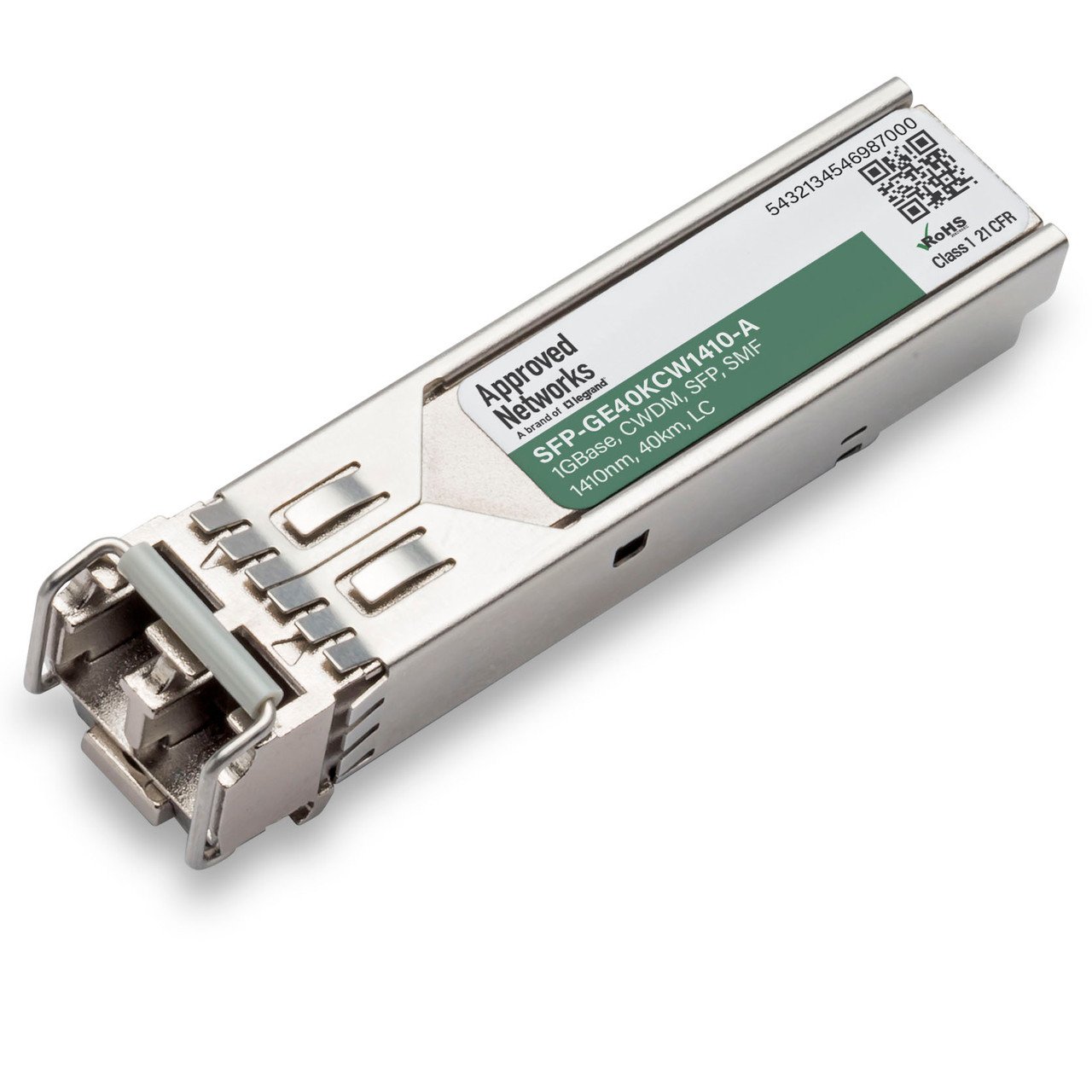 LEGRAND - APPROVED SFP-GE40KCW1410-A network transceiver module Fiber optic 1250 Mbit/s 1410 nm