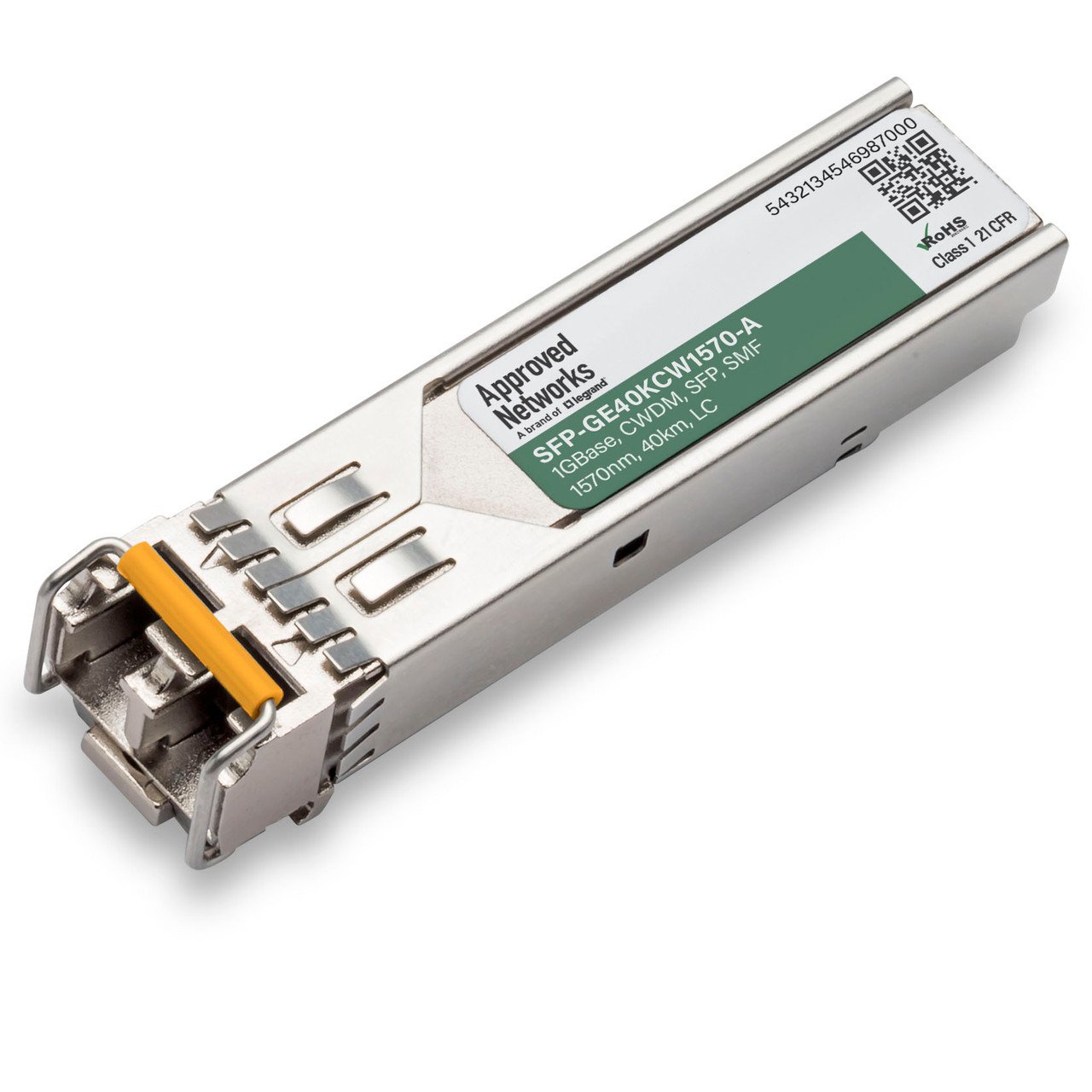 LEGRAND - APPROVED SFP-GE40KCW1570-A network transceiver module Fiber optic 1250 Mbit/s 1570 nm