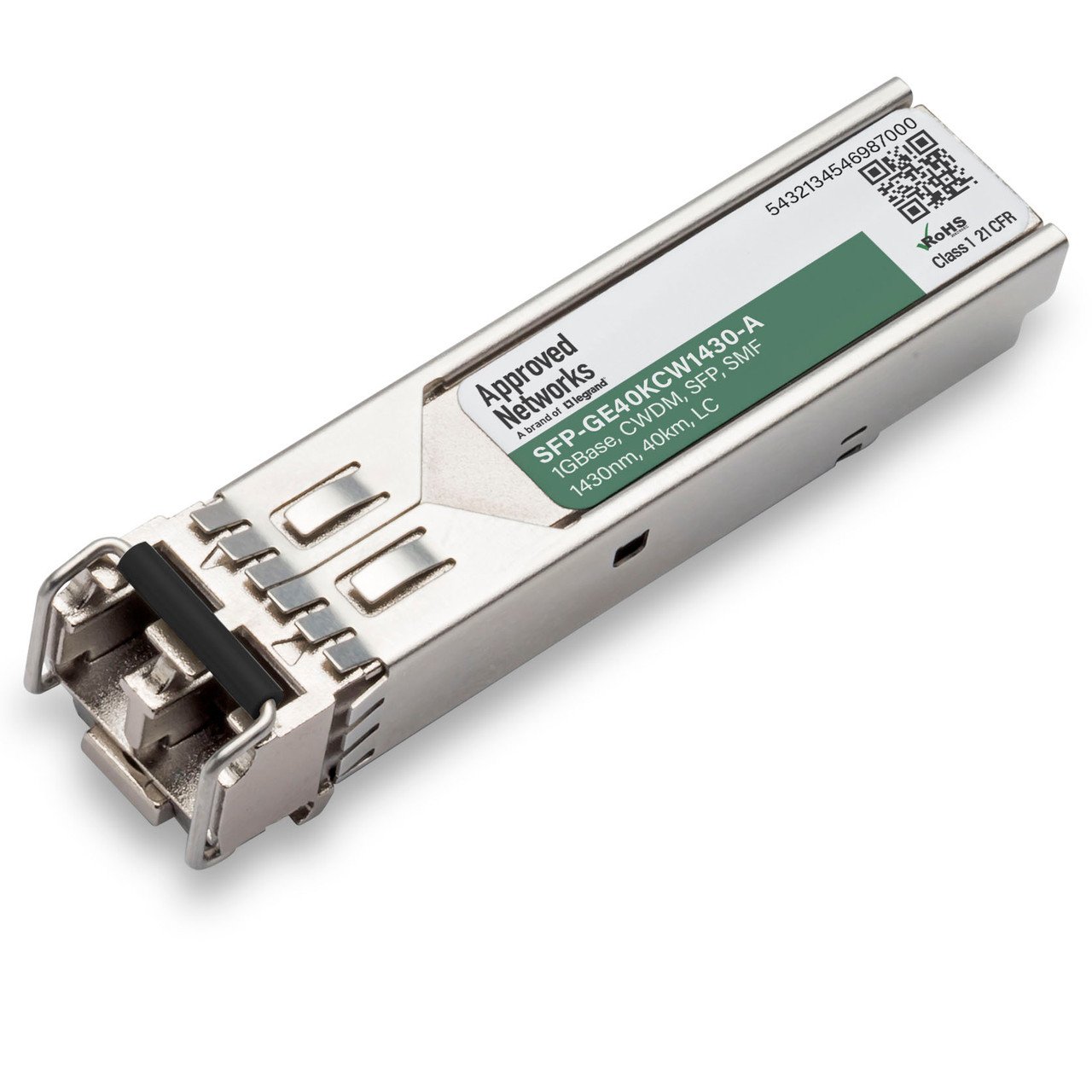 LEGRAND - APPROVED SFP-GE40KCW1430-A network transceiver module Fiber optic 1250 Mbit/s 1430 nm