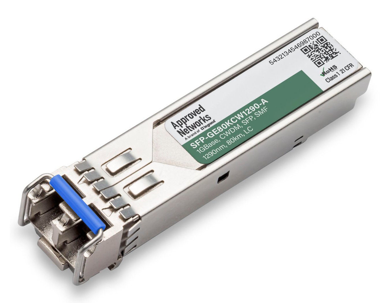 LEGRAND - APPROVED SFP-GE80KCW1290-A network transceiver module Fiber optic 1250 Mbit/s 1290 nm
