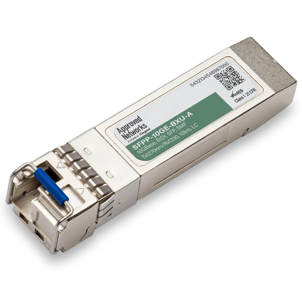 LEGRAND - APPROVED SFPP-10GE-BXU-A network transceiver module Fiber optic 10000 Mbit/s SFP+