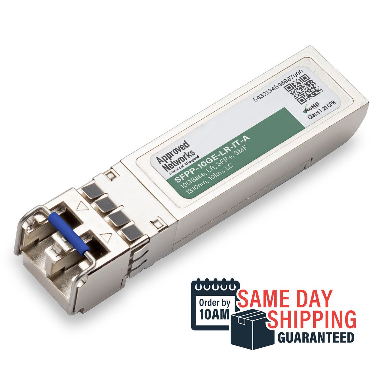 LEGRAND - APPROVED SFPP-10GE-LR-IT-A network transceiver module Fiber optic 11100 Mbit/s SFP+ 1310