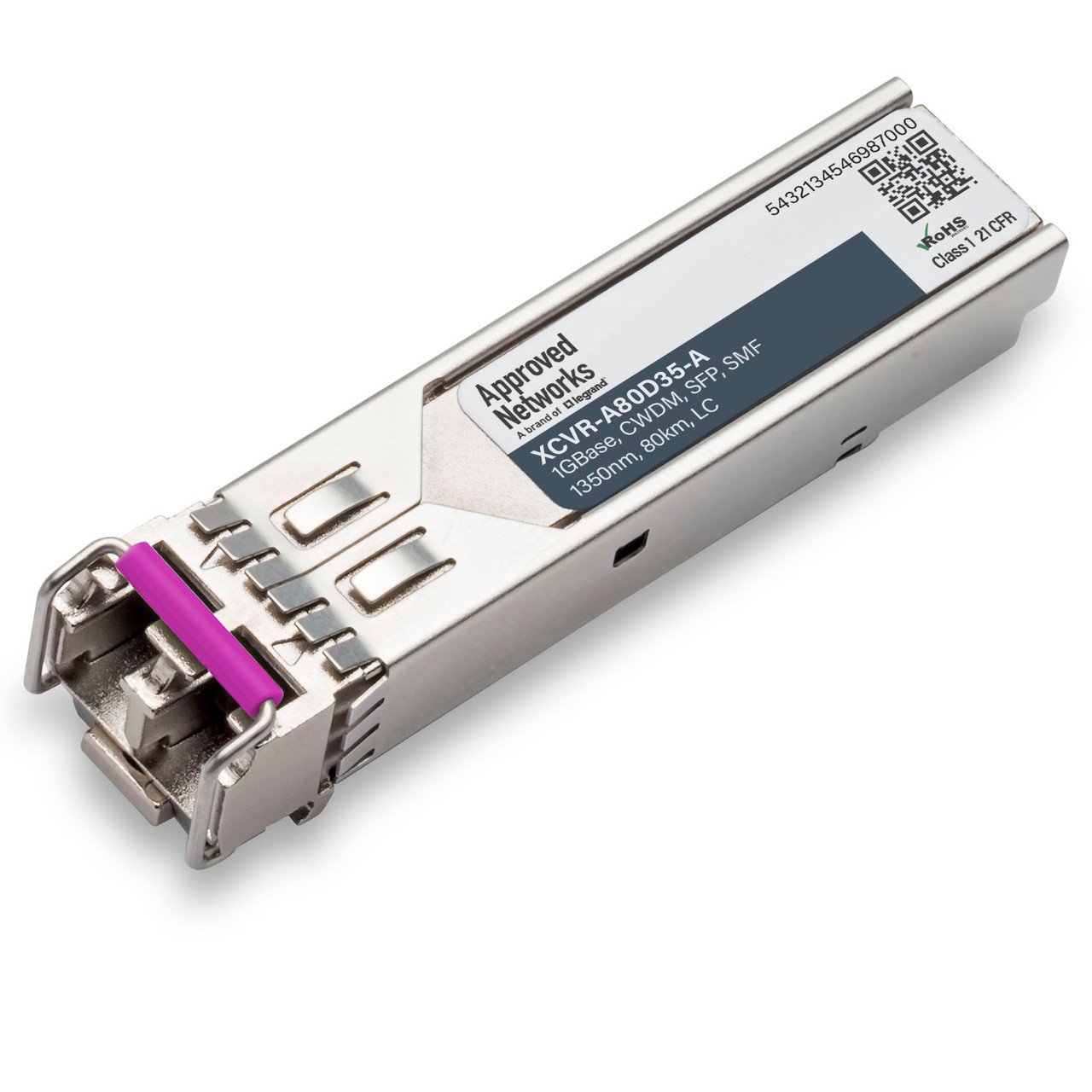 LEGRAND - APPROVED XCVR-A80D35-A network transceiver module Fiber optic 1250 Mbit/s SFP 1350 nm