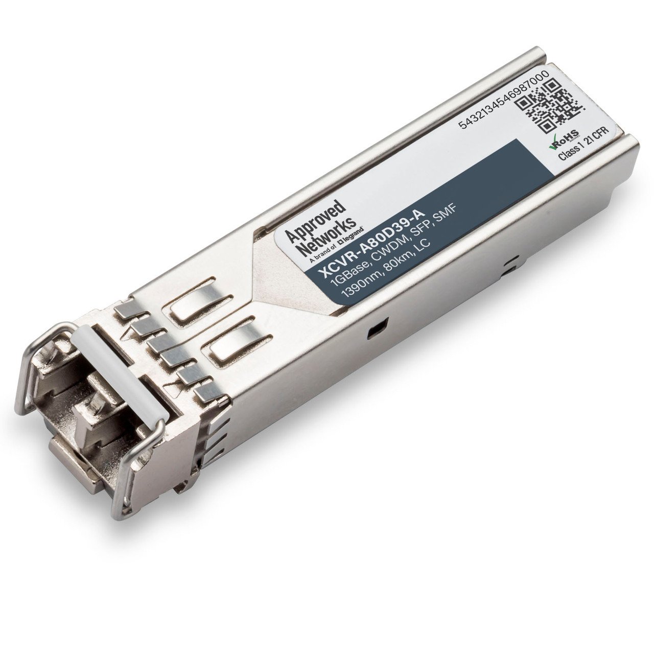 LEGRAND - APPROVED XCVR-A80D39-A network transceiver module Fiber optic 1250 Mbit/s SFP 1390 nm