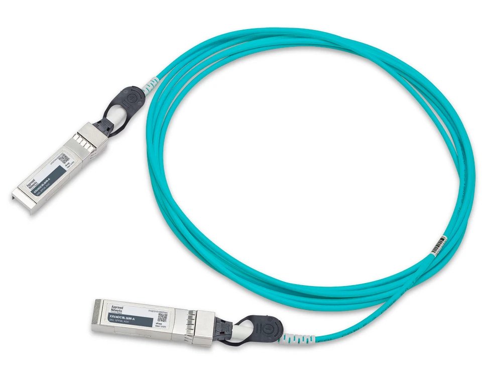LEGRAND - APPROVED SFP25G-AOC InfiniBand/fibre optic cable 30 m SFP28 Aqua colour XXVAOCBL30M-A