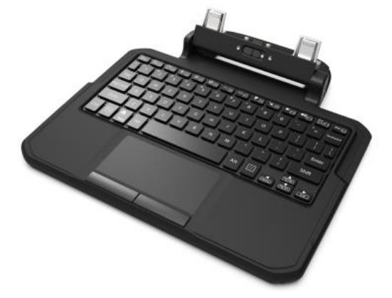 ZEBRA ENTERPRISE MCD-A1 KYB-ET6X-2IN1-FR1-01 mobile device keyboard French Black