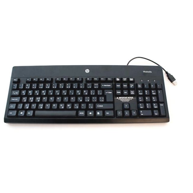 HPI SOURCING - NEW HP 724720-001 keyboard Office USB QWERTY US English Black