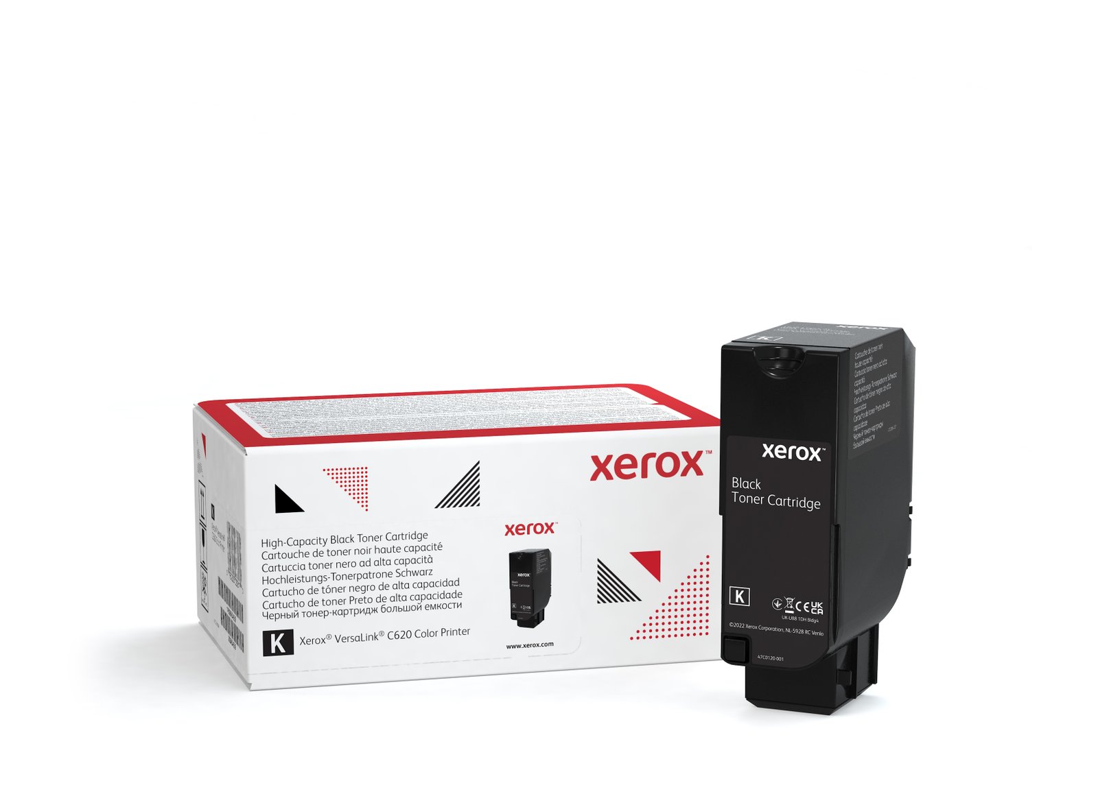 XEROX SUPPLIES Genuine ® VersaLink® C620 Color Printer Black High capacity Toner Cartridge (20000