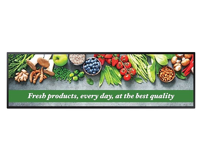 SAMSUNG COMMERCIAL LARGE FORMAT SH37C Panorama design 94 cm (37") LCD Wi-Fi 700 cd/m² Black Tizen