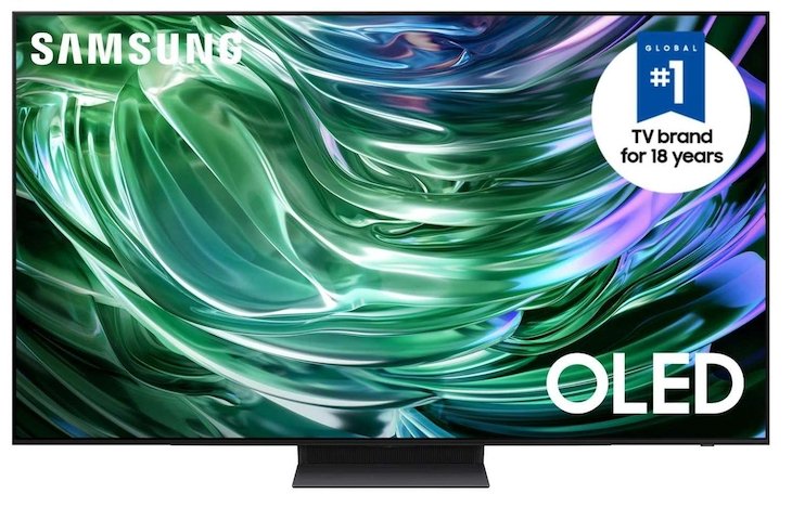 SAMSUNG - CONSUMER TV S90D QN65S90DAFXZA 165.1 cm (65") 4K Ultra HD Smart Wi-Fi Black