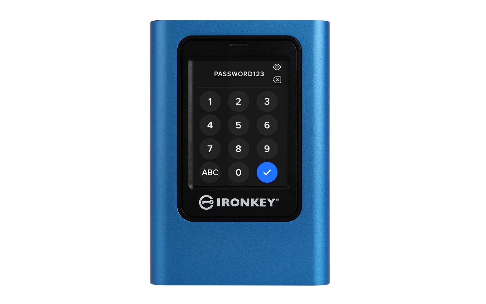 KINGSTON TECHNOLOGY FLASH IronKey 7680GB Vault Privacy 80 XTS-AES 256-bit Encrypted External SSD