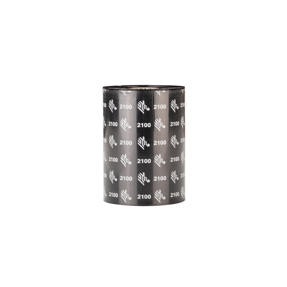 ZEBRA PRINT S1 - SUPPLIES 2100 Wax thermal ribbon 600 m Black 02100BK11060