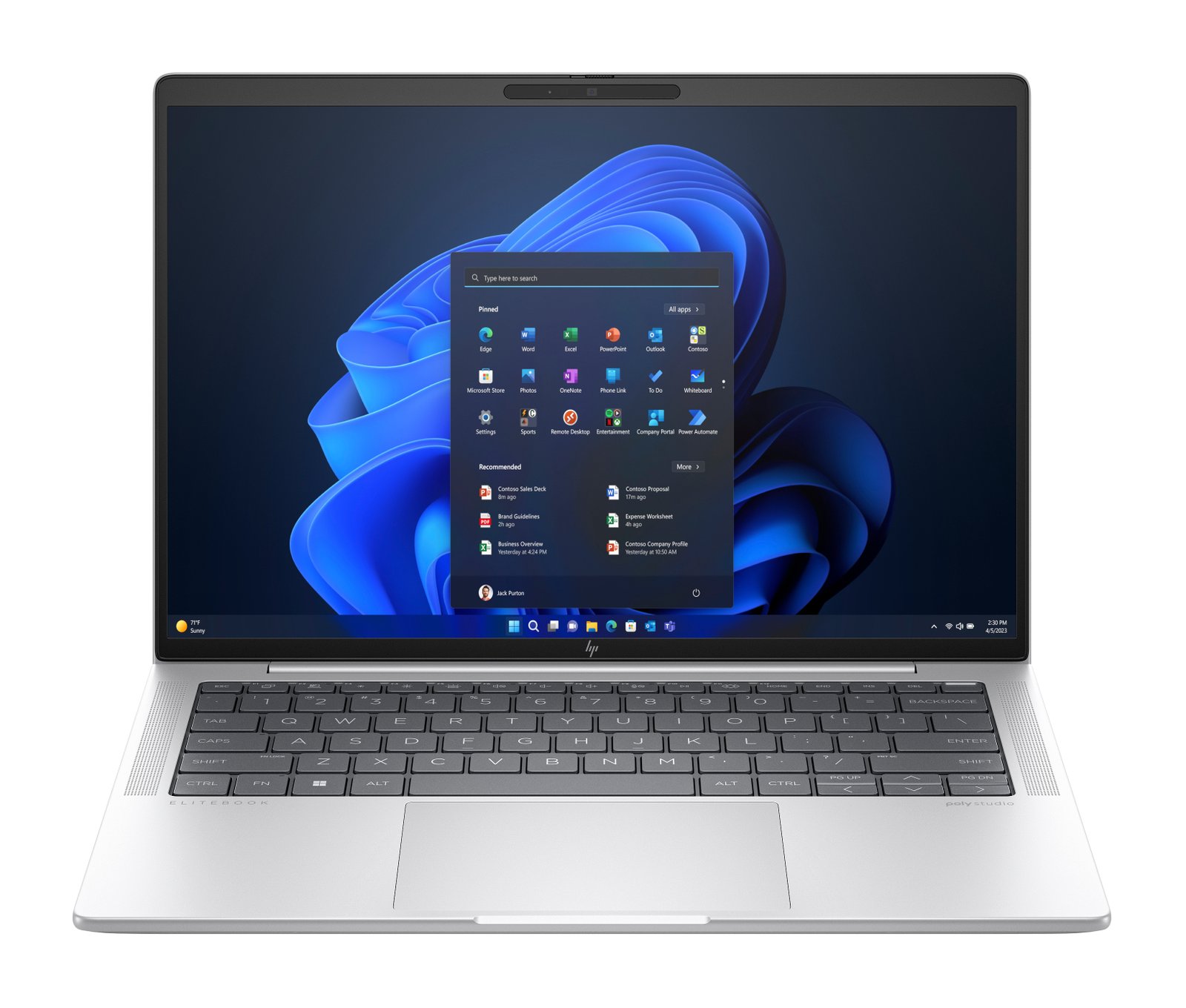 HP INC. - SB NOTEBOOKS EliteBook 1040 G11 Intel Core Ultra 7 165H Laptop 35.6 cm (14") Touchscreen
