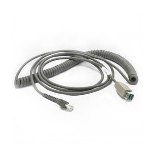 ZEBRA ENTERPRISE MCD-A1 Motorola CBA-U08-C15ZAR USB cable 4.5 m A Grey