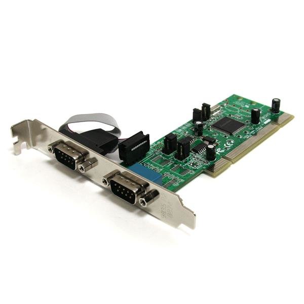 StarTech.com 2 Port PCI RS422/485 Serial Adapter Card with 161050 UART - TAA PCI2S4851050