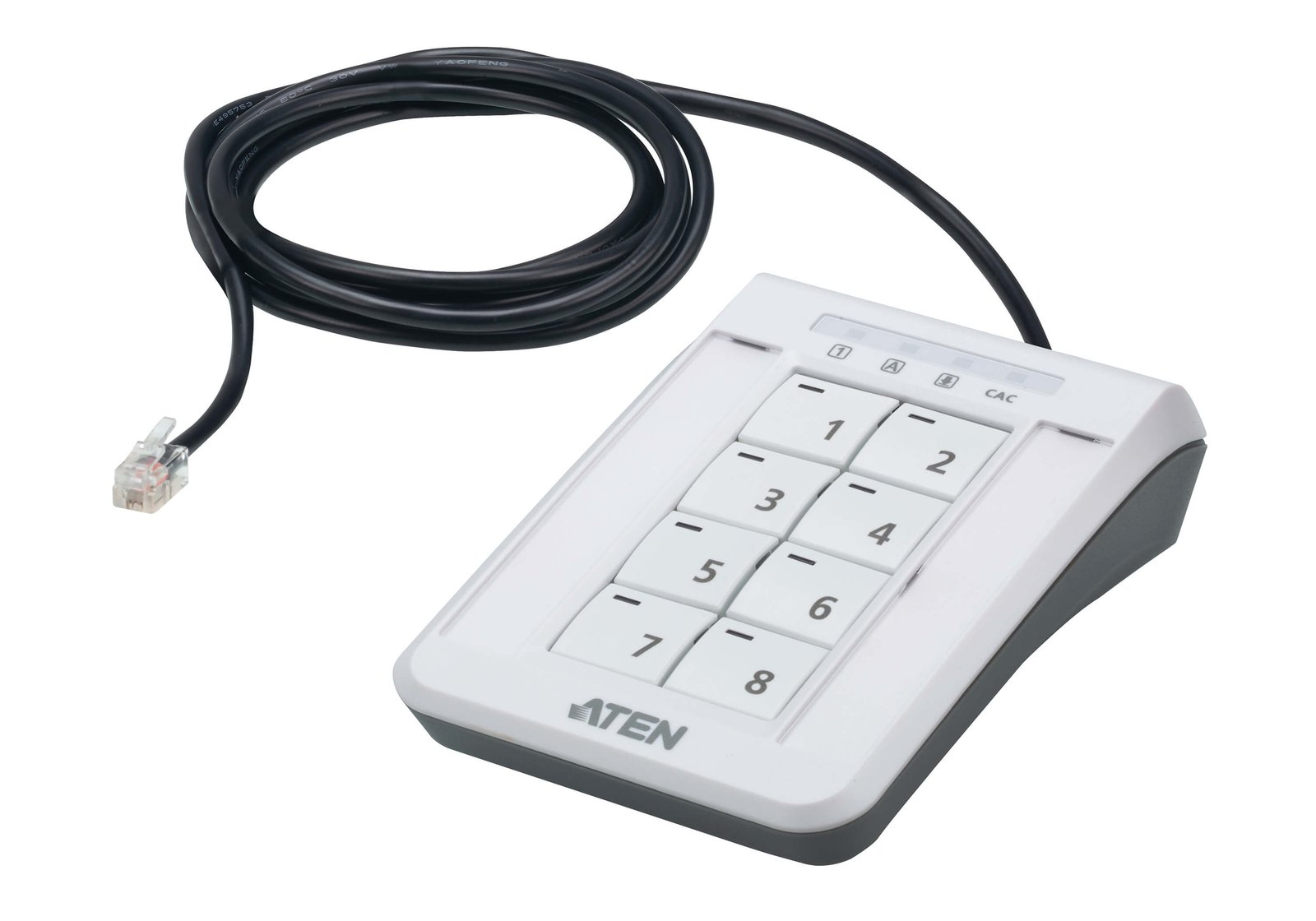 ATEN TECHNOLOGIES 2XRT-0021G other input device Keypad RJ-11 Black, Grey, White