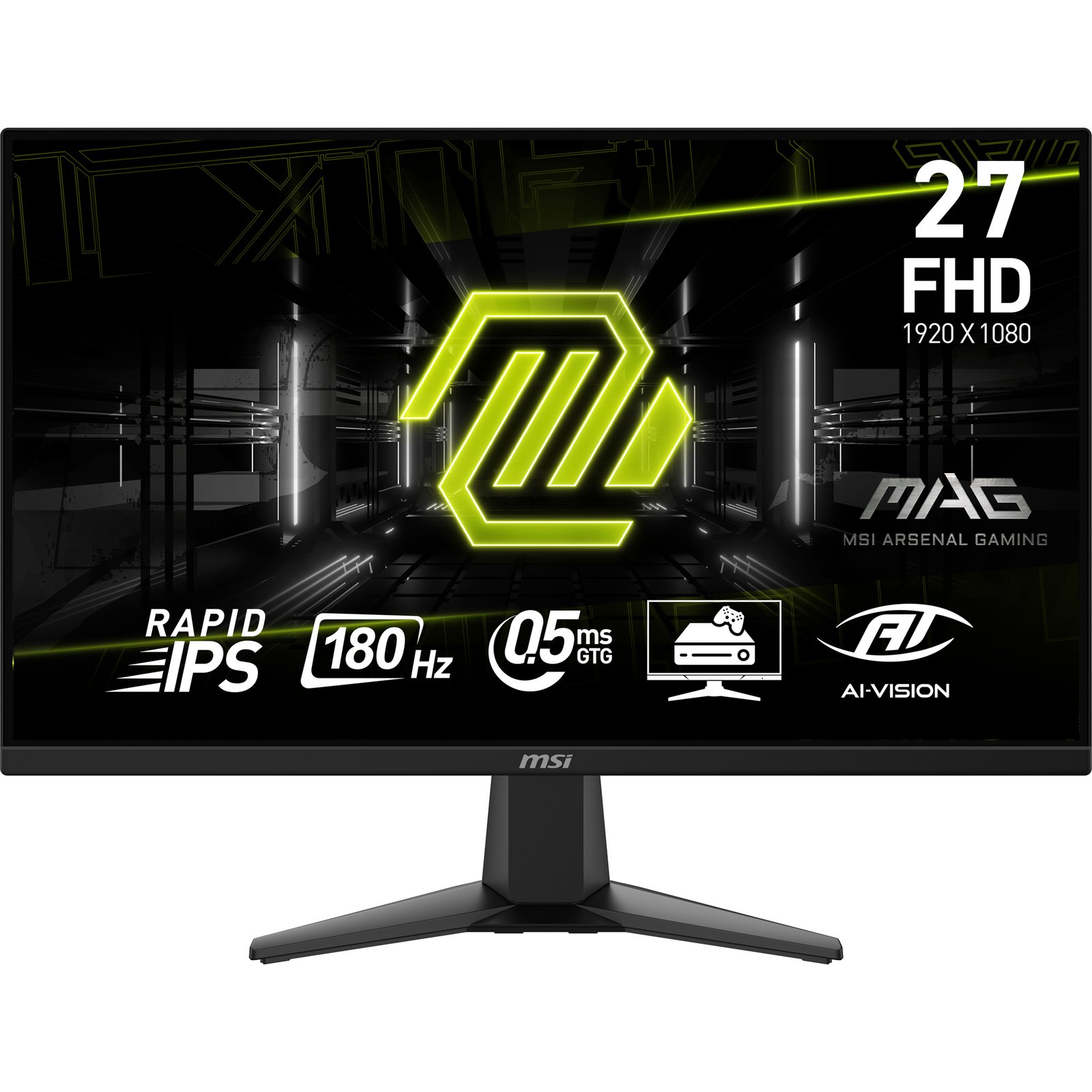 MSI - MONITORS MAG 275F computer monitor 68.6 cm (27") 1920 x 1080 pixels Full HD Black