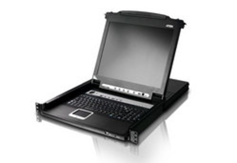 ATEN TECHNOLOGIES CL5708N KVM switch Rack mounting Black
