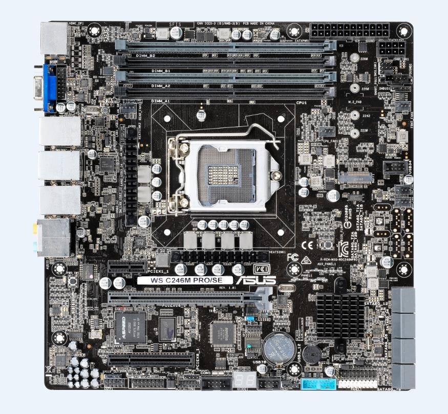 ASUS - MOTHERBOARDS WS C246M PRO/SE Intel C246 LGA 1151 (Socket H4)