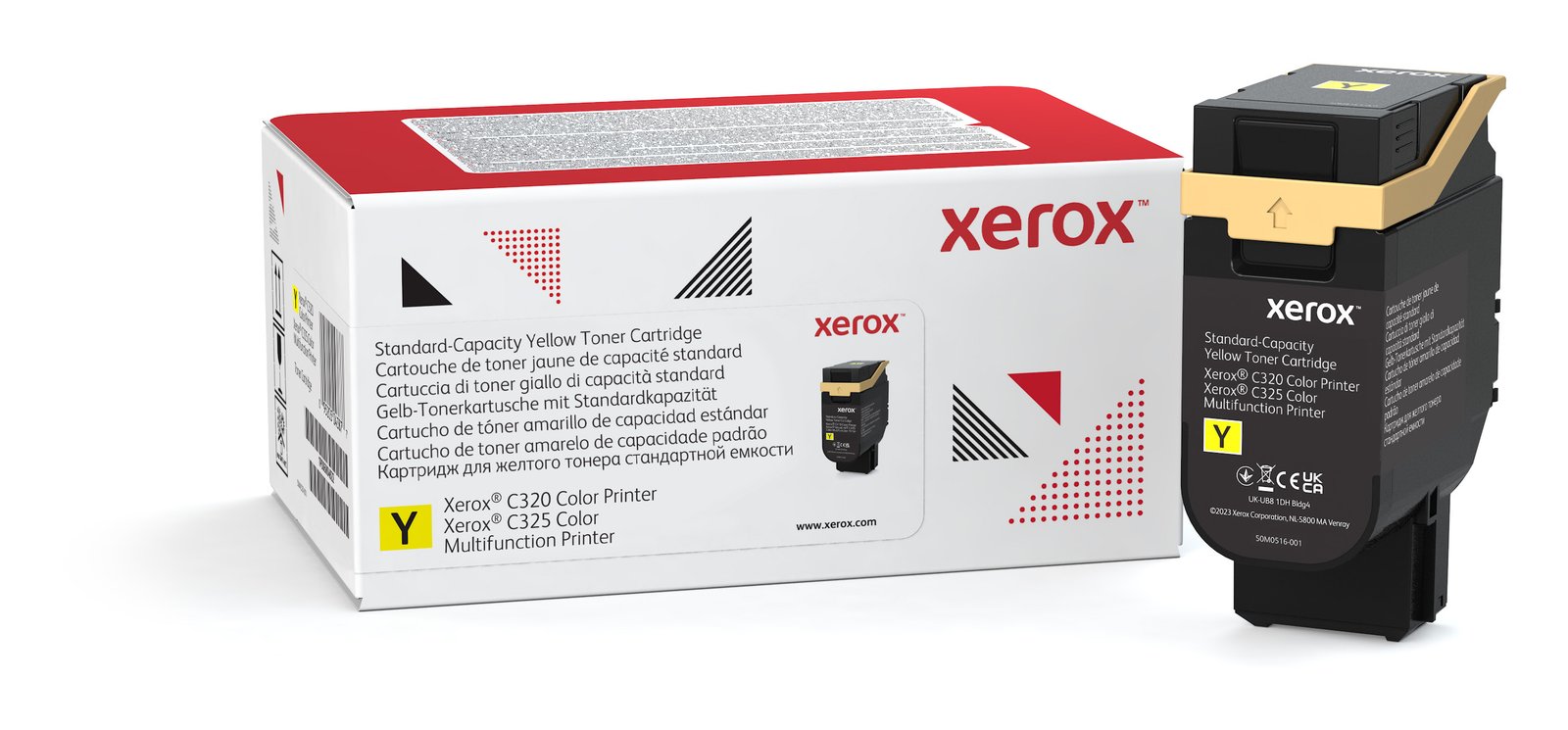 XEROX SUPPLIES Genuine ® C320 Color Printer/C325 Multifunction Printer Yellow Standard capacity
