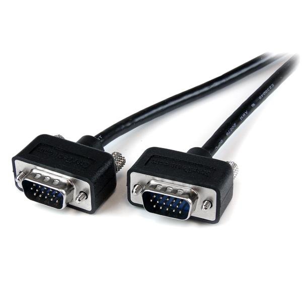 StarTech.com 10 ft Thin Coax High Res Monitor VGA Cable -Low Profile HD15 M/M MXT101MMLP10