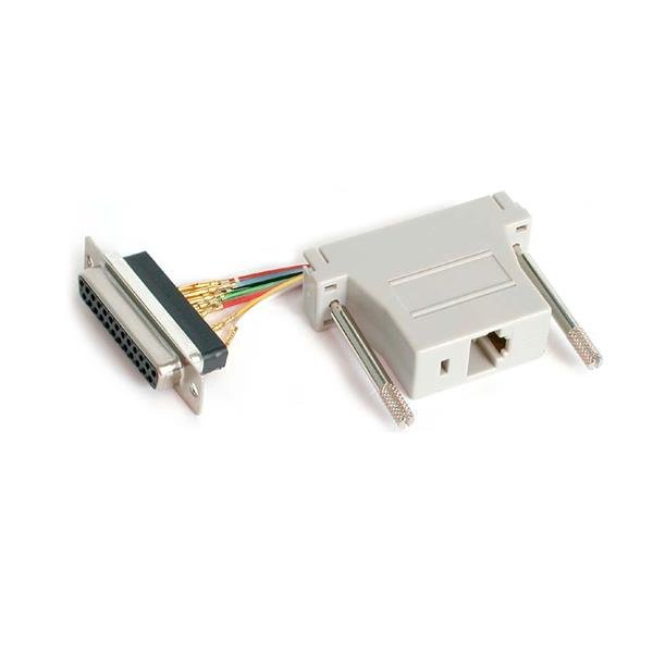 StarTech.com DB25 to RJ45 Modular Adapter - F/F GC258FF