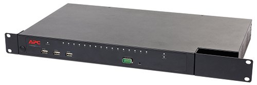 APC SCHNEIDER ELECT IT DIRECT SHIP KVM2116P KVM switch Rack mounting Black