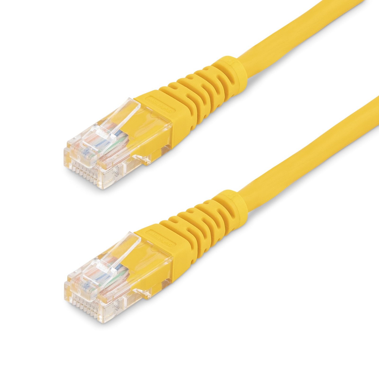 StarTech.com Cat5e Patch Cable with Molded RJ45 Connectors - 1 ft. - Yellow M45PATCH1YL