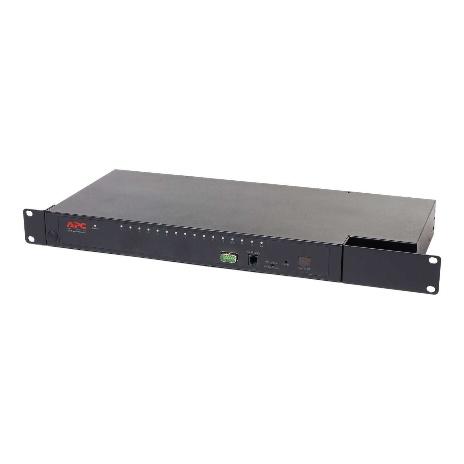 APC SCHNEIDER ELECT IT DIRECT SHIP KVM 2G, Analog, 1 Local User, 16 ports KVM0116A