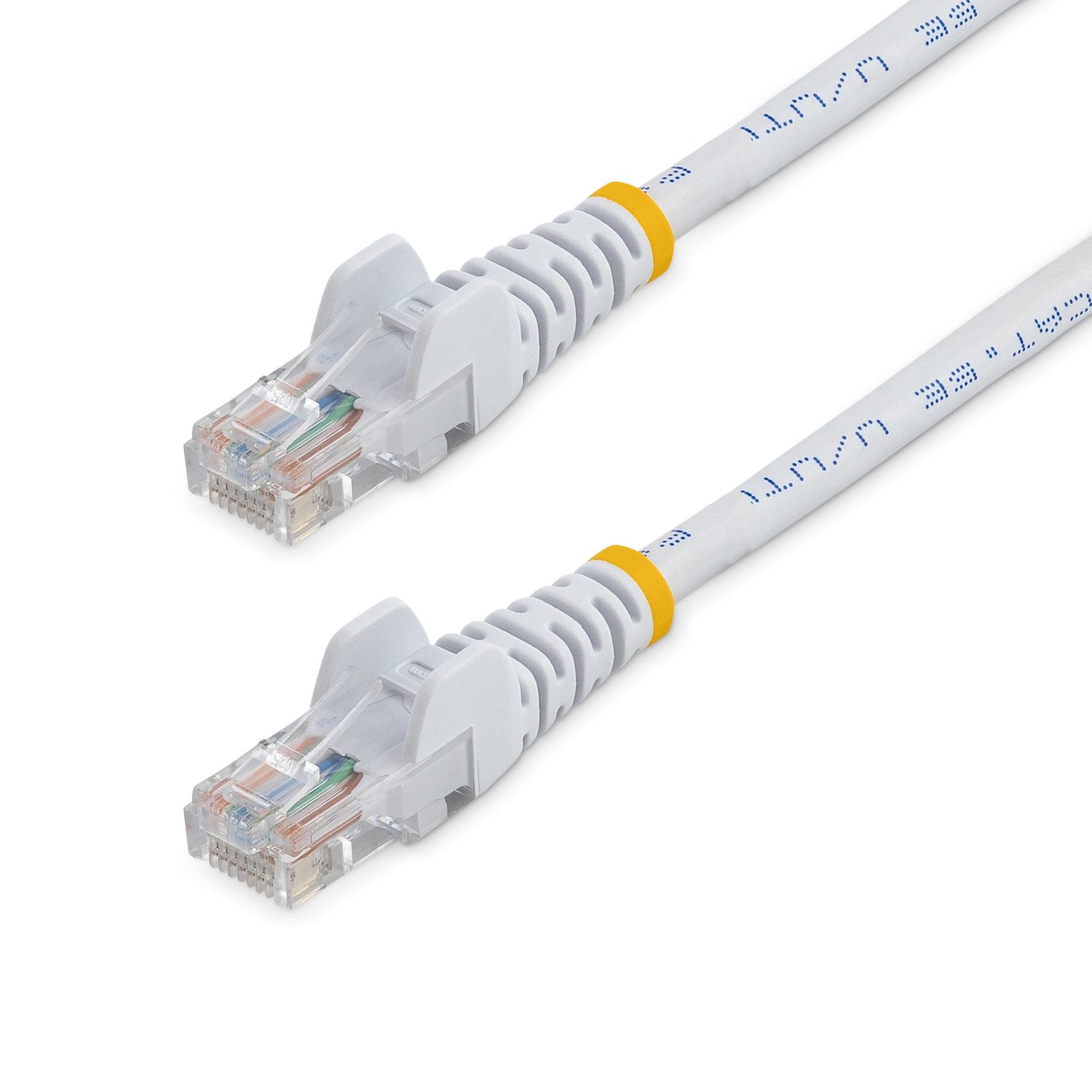 StarTech.com Cat5e Patch Cable with Snagless RJ45 Connectors - 15ft, White 45PATCH15WH