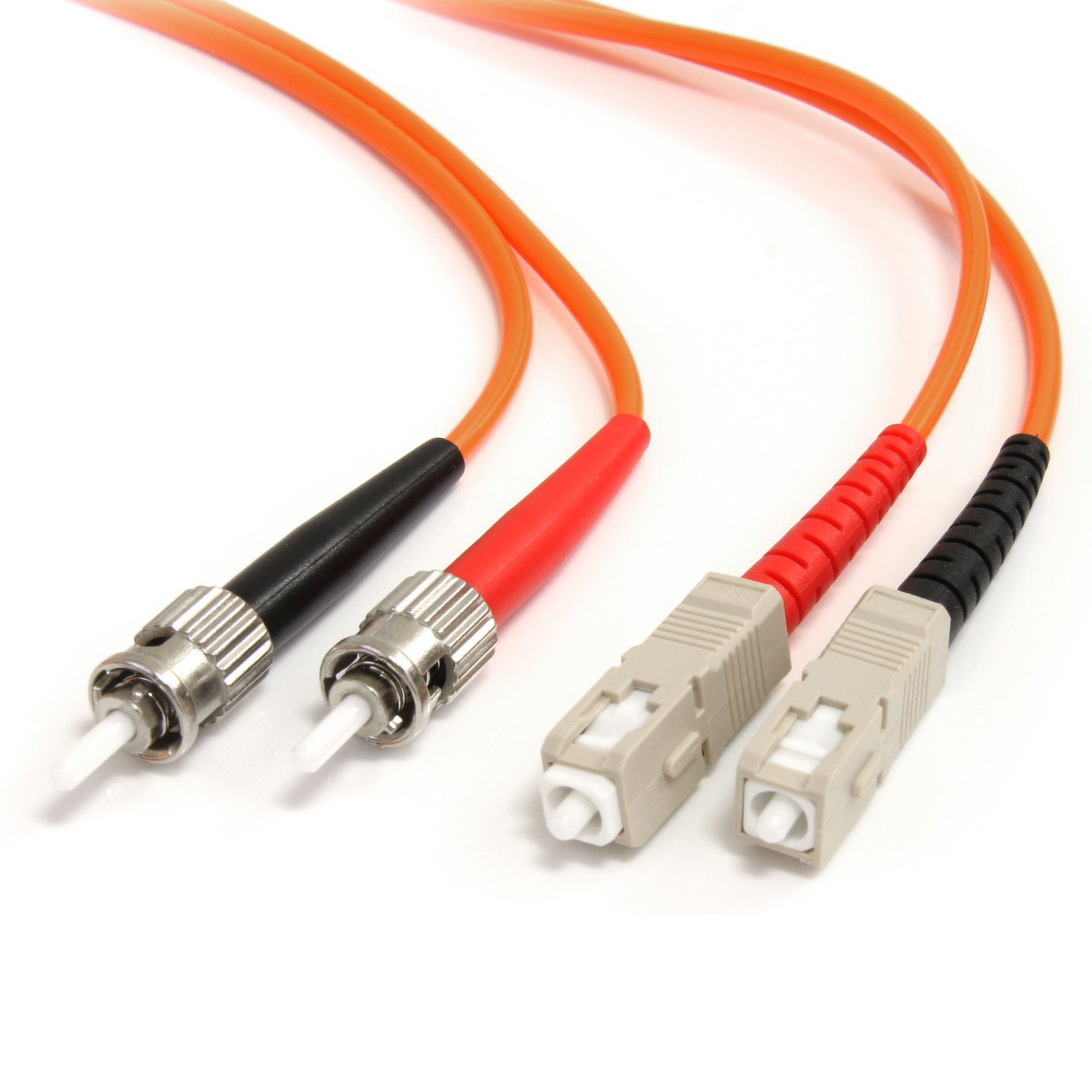 StarTech.com Fiber Optic Cable - Multimode Duplex 62.5/125 - LSZH - ST/SC - 2 m FIBSTSC2