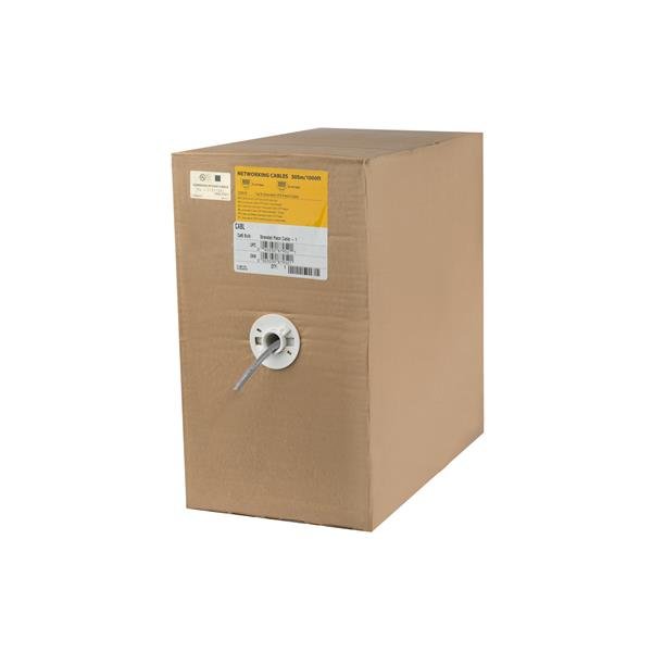 StarTech.com Bulk Cat6 Ethernet Cable - 1000 ft. - Stranded - CM-Rated for In-Wall Use - Gray WIRC6PATGRRL
