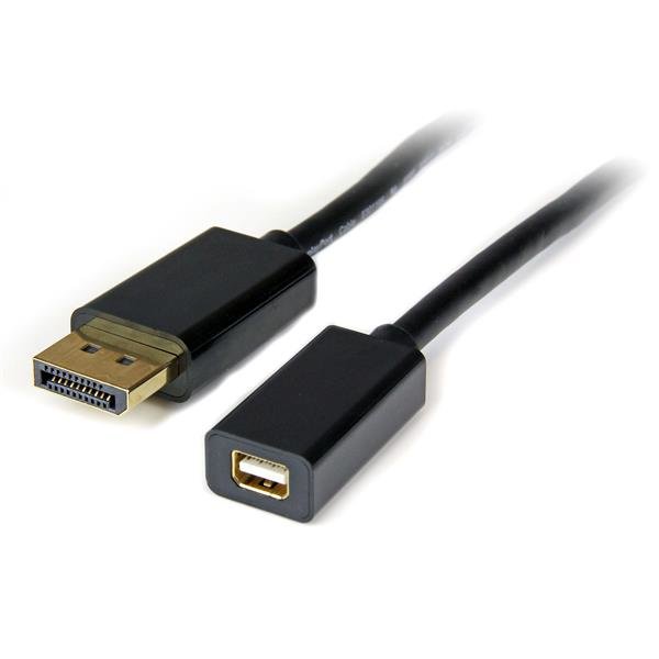 StarTech.com 3ft (1m) DisplayPort to Mini Cable - 4K x 2K UHD Video - Male Female Adapter - DP DP2MDPMF3