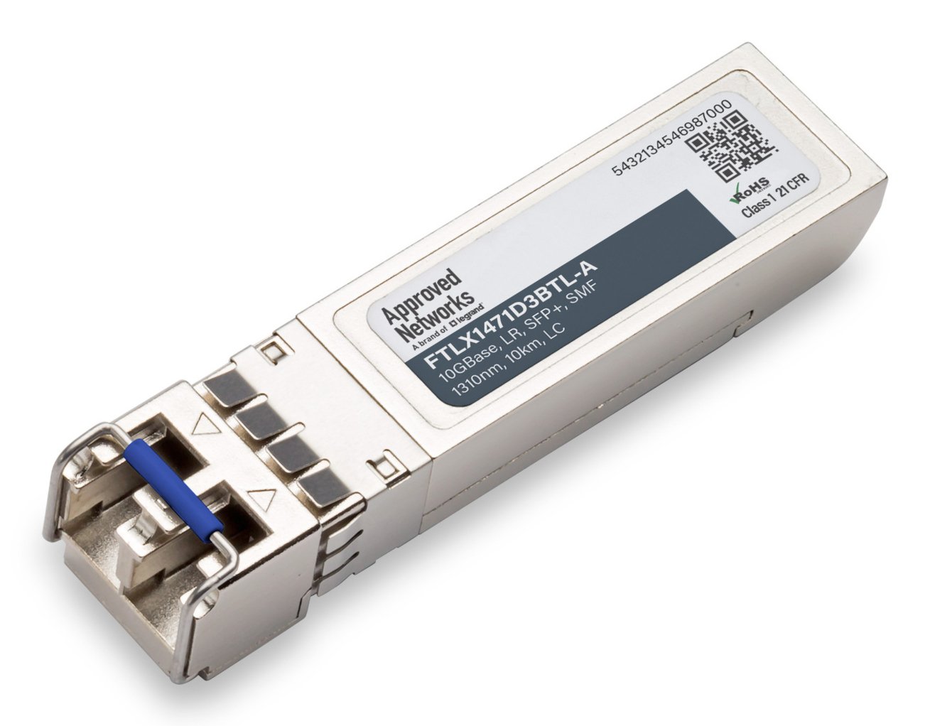 LEGRAND - APPROVED FTLX1471D3BTL-A network transceiver module Fiber optic 11100 Mbit/s SFP+ 1310 nm