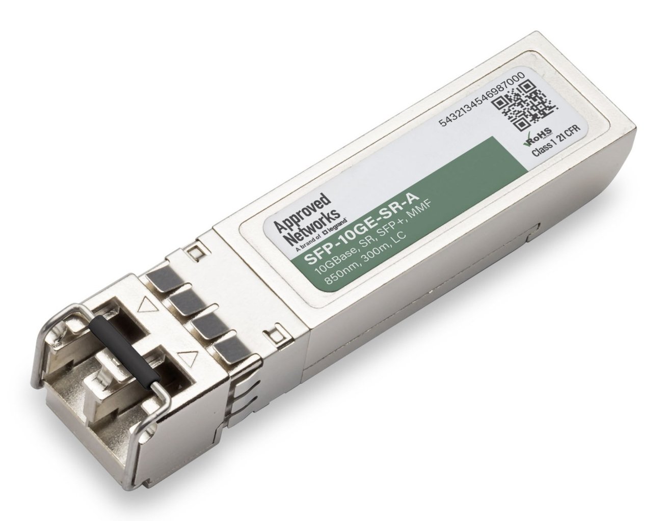 LEGRAND - APPROVED SFP-10GE-SR-A network transceiver module Fiber optic 11100 Mbit/s SFP+ 850 nm