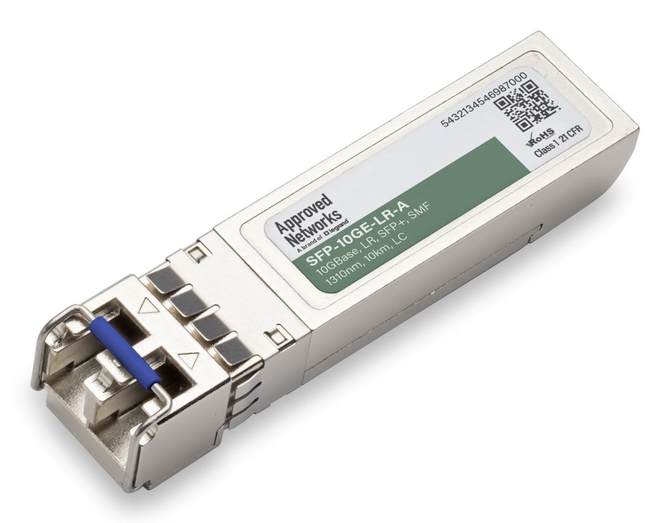 LEGRAND - APPROVED SFP-10GE-LR-A network transceiver module Fiber optic 11100 Mbit/s SFP+ 1310 nm