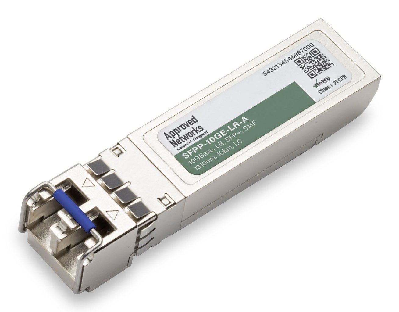 LEGRAND - APPROVED SFPP-10GE-LR-A network transceiver module Fiber optic 11100 Mbit/s SFP+ 1310 nm