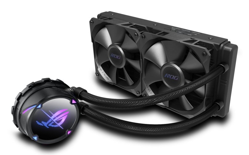 ASUS - COMPONENTS ROG STRIX LC II 240 Processor All-in-one liquid cooler 12 cm Black