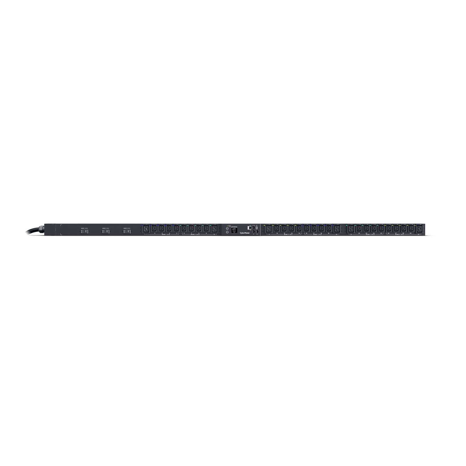 CYBERPOWER WARRANTIES PDU83106 power distribution unit (PDU) 30 AC outlet(s) 0U Black