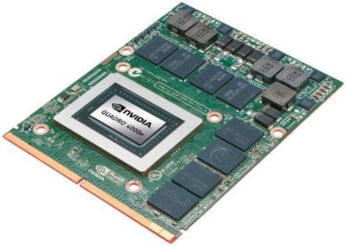HP INC. - CTO NVIDIA Quadro 4000M, 2GB GDDR5 A2H00AV