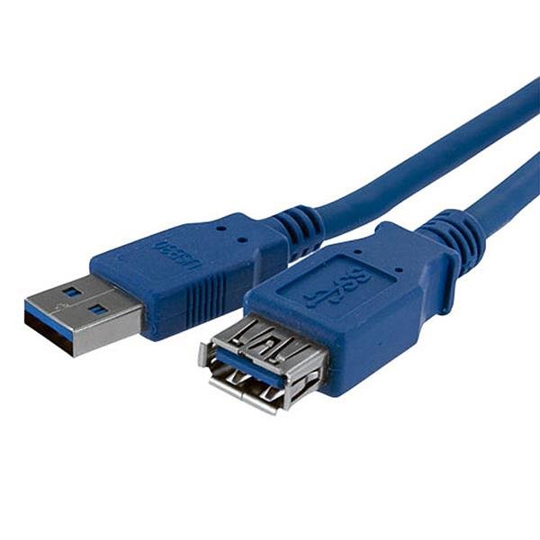StarTech.com 1m Blue SuperSpeed USB 3.0 (5Gbps) Extension Cable A to - M/F USB3SEXT1M