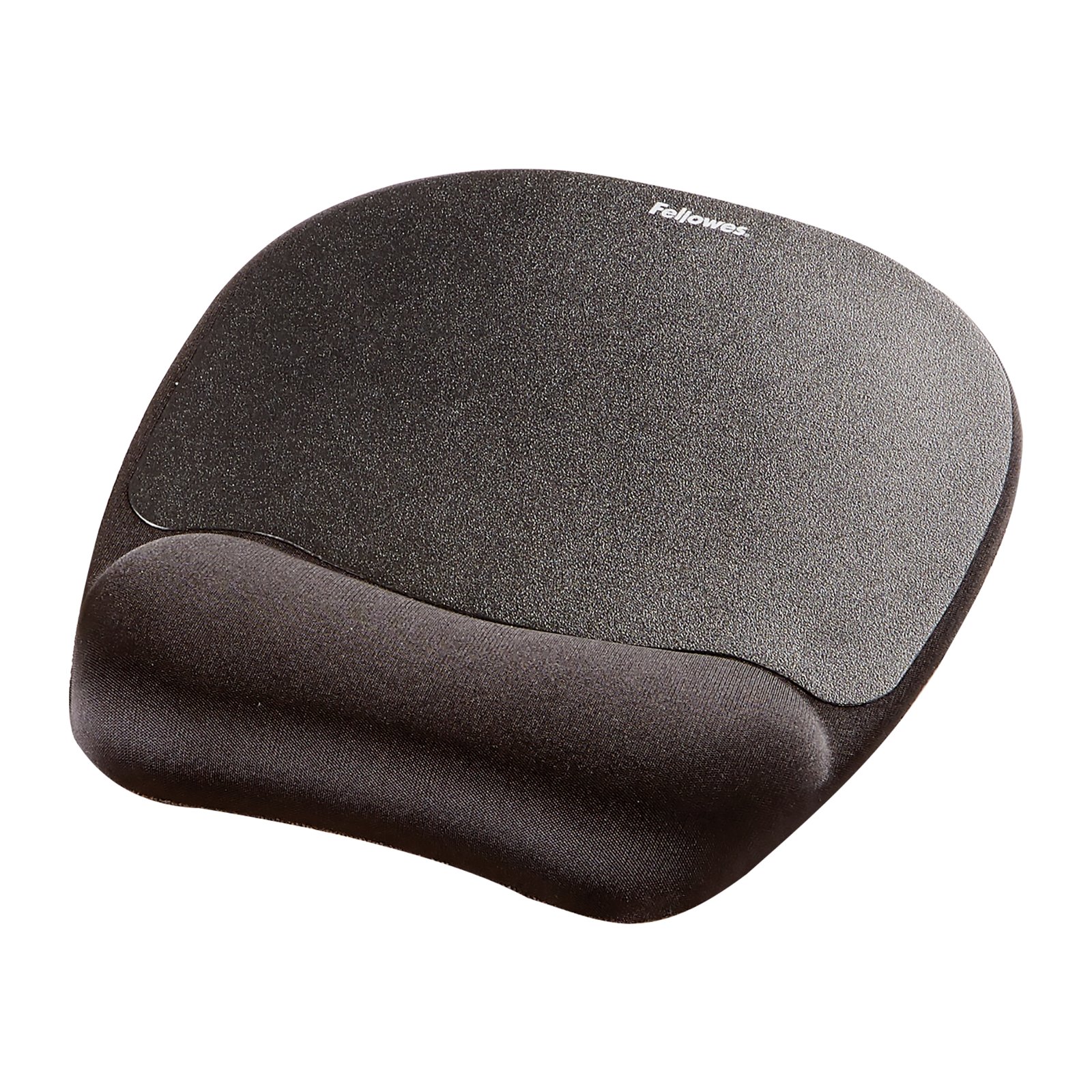 Fellowes Mouse Mat Wrist Support Memory Foam Pad Ergonomic Black 9176501