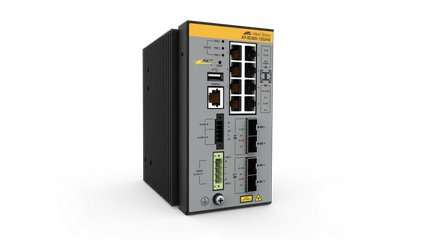 ALLIED TELESIS BOX AT-IE360-12GHX-80 Managed L3 Power over Ethernet (PoE) Grey